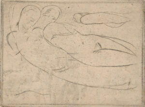 „Paolo und Francesca“ klein (Querformat).