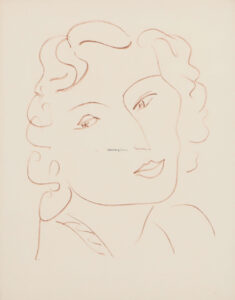 Jeune Femme en Face.