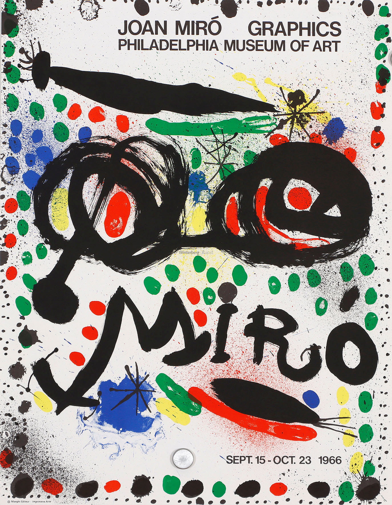 Joan Miró. Graphics.