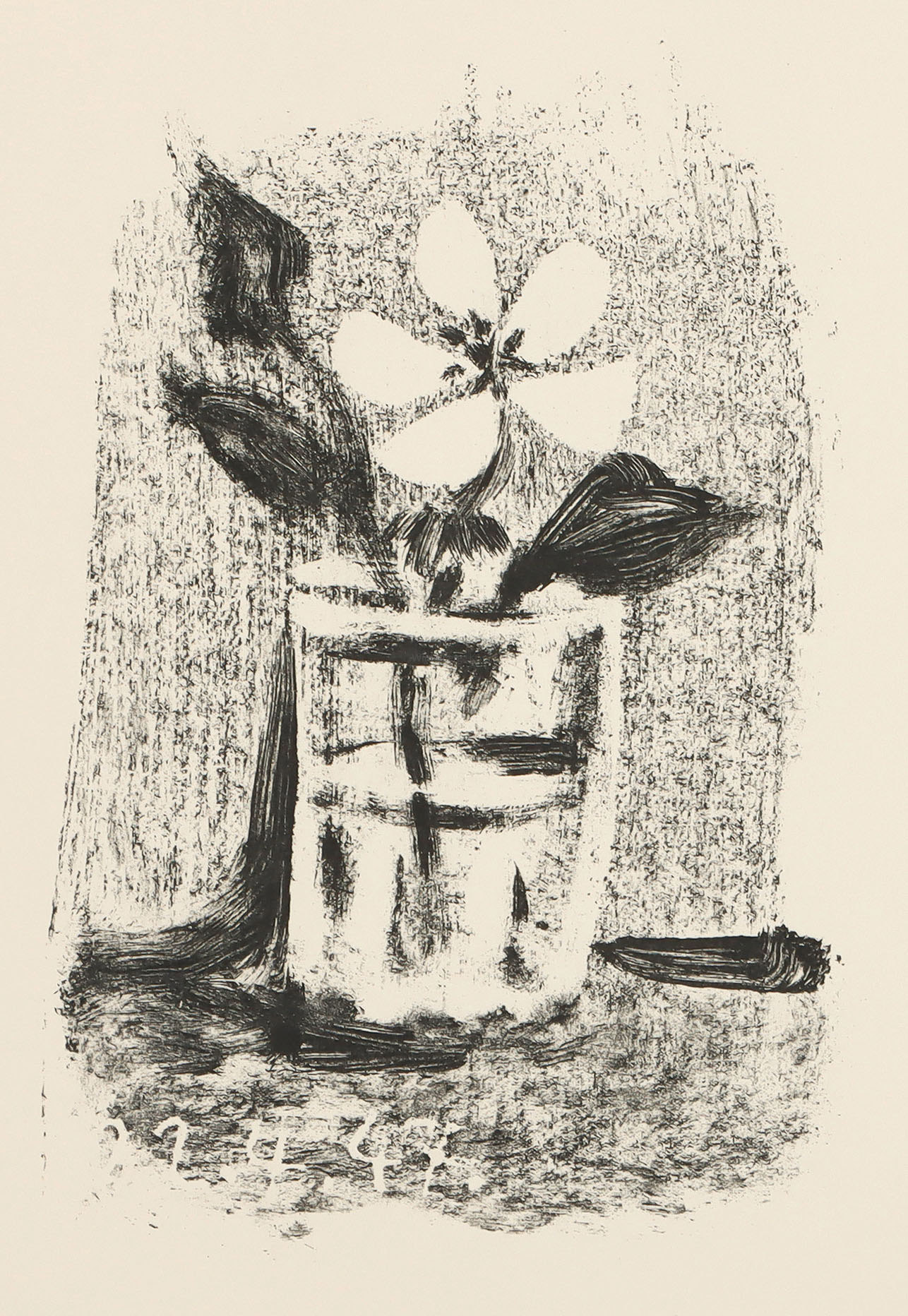 Fleurs dans une Verre, No. 6.