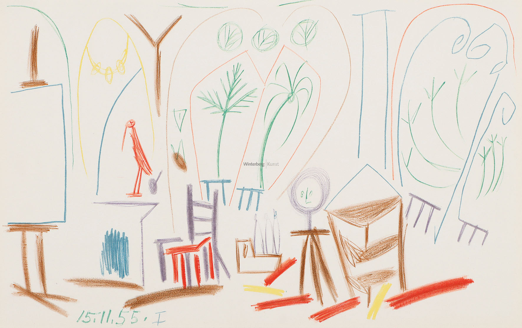 Atelier de la Californie.