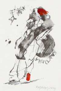 „Quasimodo verliebt“ – „Esmeralda badend“ – „Ohne Titel“ – „Santa Claus“.