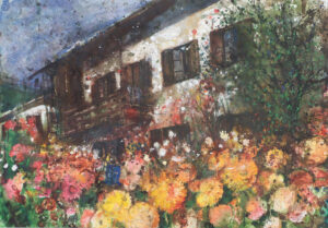 „Das Haus in den Blumen (Fraueninsel)“.