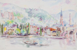 Impressionen des Heidelberger Schlosses, der Alten Brücke und der Altstadt.