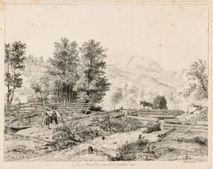 Der Schneeberg vom Klosterthal aus.