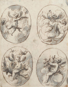 Die vier Elemente: Wasser – Feuer – Luft – Erde.