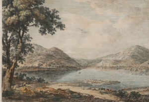 Heidelberg: Ansicht der Stadt Heidelberg von der Nord-westlichen Seite.