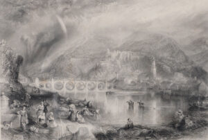 Heidelberg: The Town and Castle of Heidelberg.