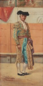 Stehender Torero.