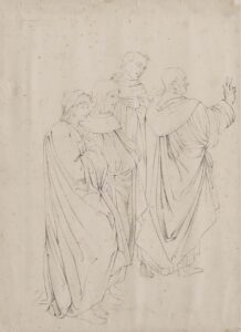 St. Felippo Benizzo umgeben von jungen Mönchen.