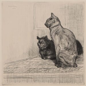 Deux Chats.