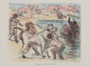 Bacchantin – Bogenschütze – Das kranke Kind – Europa mit dem Stier (Liebschaften des Zeus) – Kutschpferde – Der Kuss – Der Heilige Michael.
