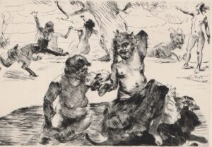 Odysseus und Nausikaa – Bacchus.