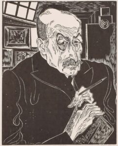Bildnis „Max Liebermann“.