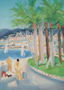 La Croisette à Cannes.
