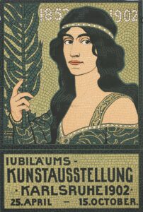 Iubiläums-Kunstausstellung Karlsruhe 1902.