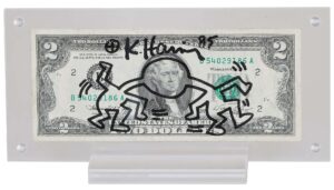 Two Dollar Jefferson with two Figures