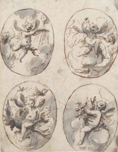 Die vier Elemente: Wasser – Feuer – Luft – Erde.
