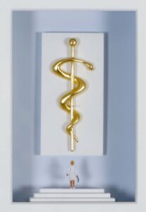 Medizin: „Allzeit bereit“.