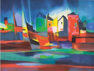 Port au Moulin rouge.