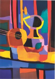 Nature morte à la Guitare.