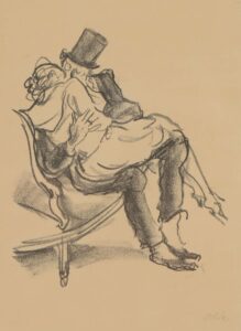 Werner Kauss als Schigolch – Getrud Eysoldt als Lulu und Werner Krauss als Schigolch.