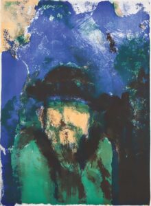 Bildnis eines Rabbis.