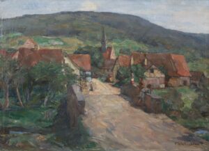 Dorfstraße in Buchen-Hettingenbeuern,
