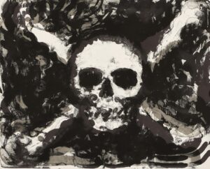 Piratenflagge.