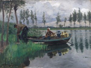Holländisches Milchboot.